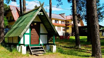 Фото номера Шале с общей ванной комнатой Курортные отели Stanica Wodna Spychowo г. Спыхово 3
